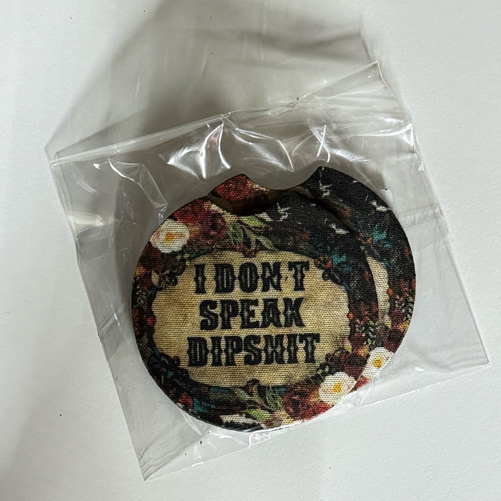 Car Coasters I Don’t Speak Dip